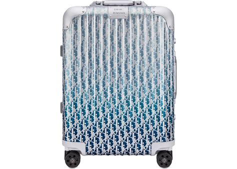 dior rimowa side bag|dior 4 wheel cabin suitcase.